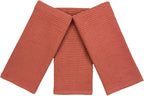 Serafina Home Peach Coral Salmon Kitchen Hand Dish Towels: Oversized 28" x 18" - Image 4