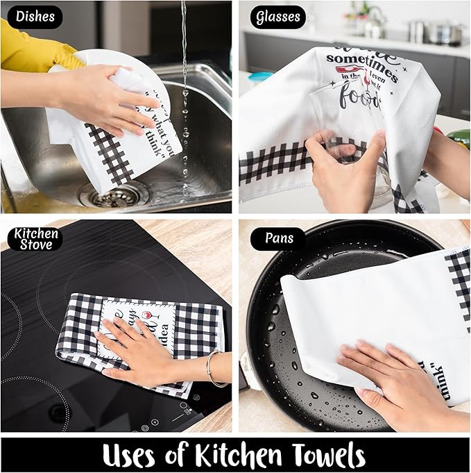 R HORSE Funny Kitchen Dish Towels - Image 6