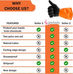 Gastody™ - Chemical Resistant Gloves, Heavy Duty Safety Work Gloves, Resist Acid - Image 8