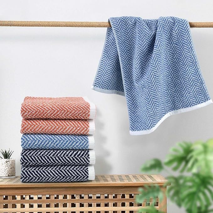 Cleanbear Hand Towels for Bathroom Set of 4 - Image 7