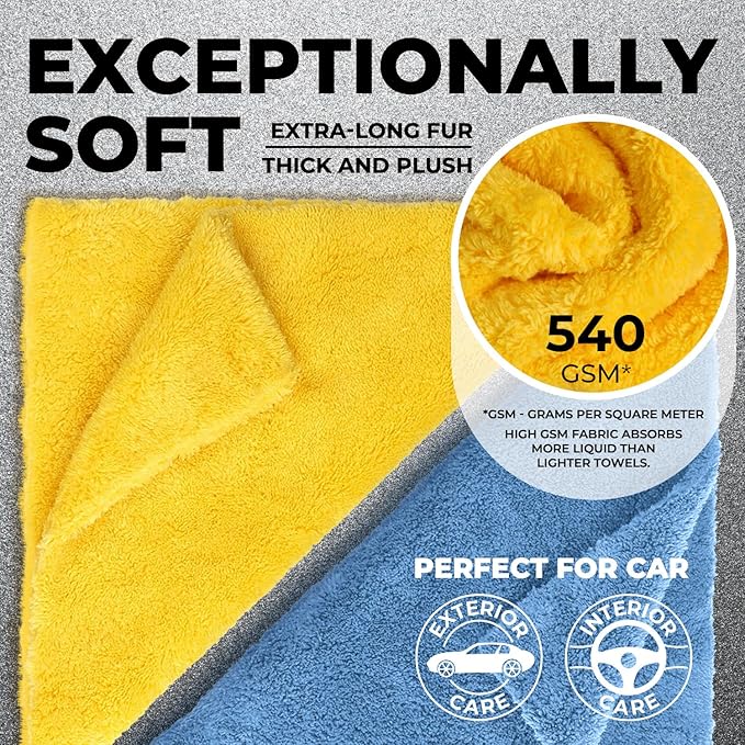 Super Soft Microfiber Towels for Cars - Image 2
