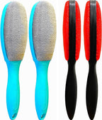 4Pack 2Colors Lint Brush for Clothes Furniture Couch, Lint Brush Pet Hair - Image 3
