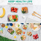 34pcs Glass Food Storage Containers - Image 7