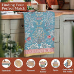 Maison d' Hermine Kitchen Towels Set of 3 100% Cotton 27.50" x 20" Reusable - Image 4