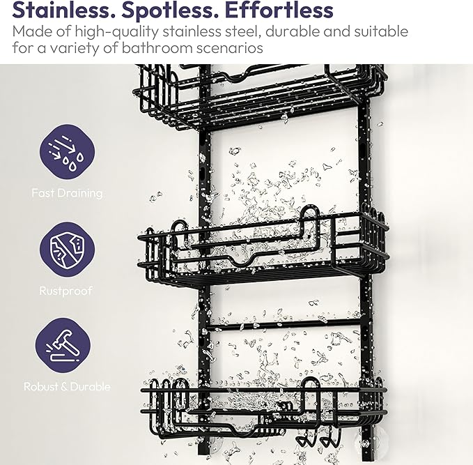 SWTYMIKI Shower Caddy Hanging Organizer - Image 6