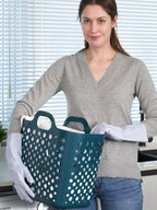 LANON 3 Pairs wahoo Skin-Friendly Cleaning Gloves, Unlined Dishwashing Kitchen - Image 6
