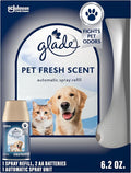 Glade Automatic Spray Refill Starter Kit, Pet Fresh Scent, Scented Air Freshener by Glade
