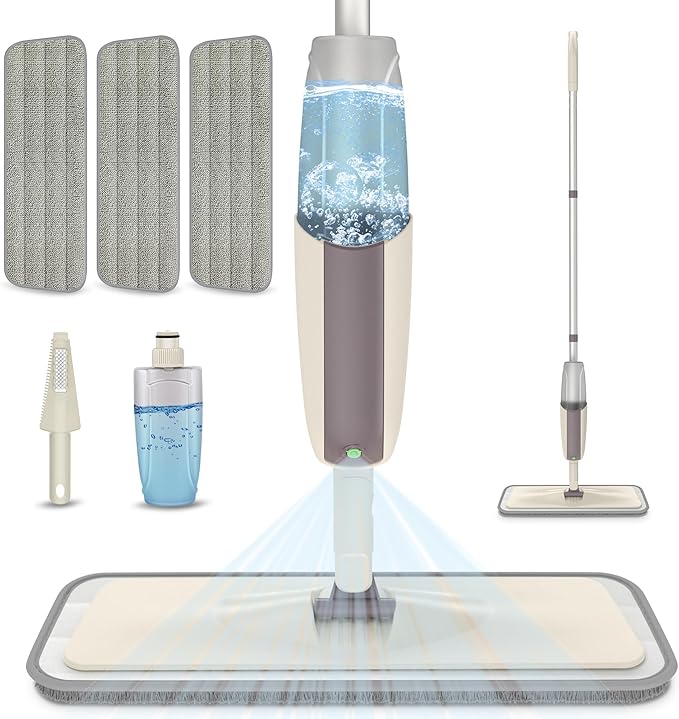 Spray Mops for Floor Cleaning: MEXERRIS Wet Mop by MEXERRIS