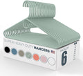 Neaties Super Heavy Duty Clothes Hangers 6 Pack – Made in The USA - 10lb by NeatiesHangers