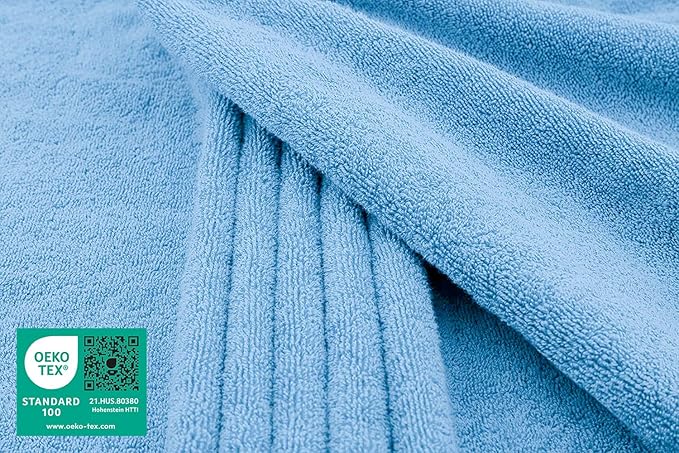 American Soft Linen 100% Cotton 600 GSM Turkish 40x80 Oversized Bath Towel Sheet - Image 2