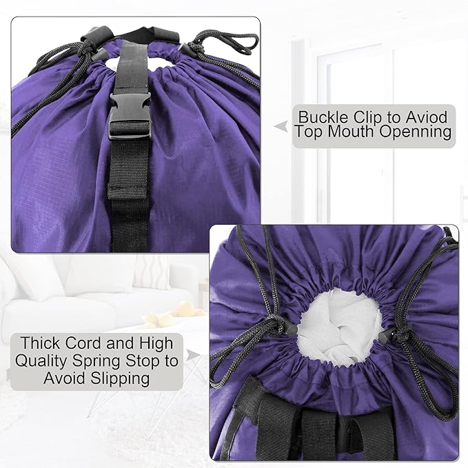 BeeGreen Laundry-Bag-Backpack-Heavy-Duty - Image 3