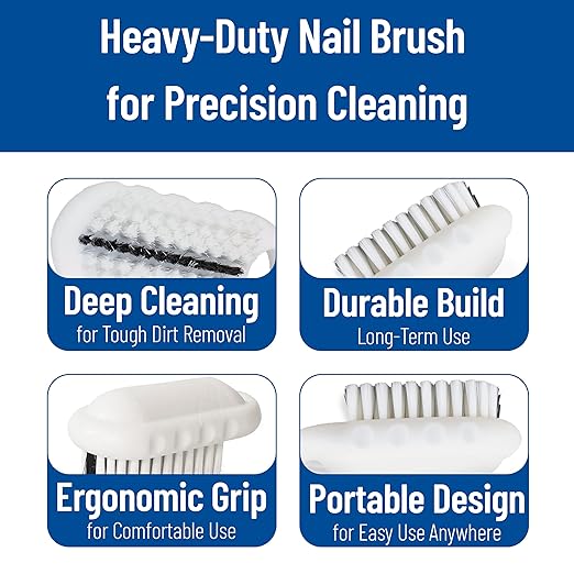 SPARTA 5 Inch Hand and Nail Brush - Image 4