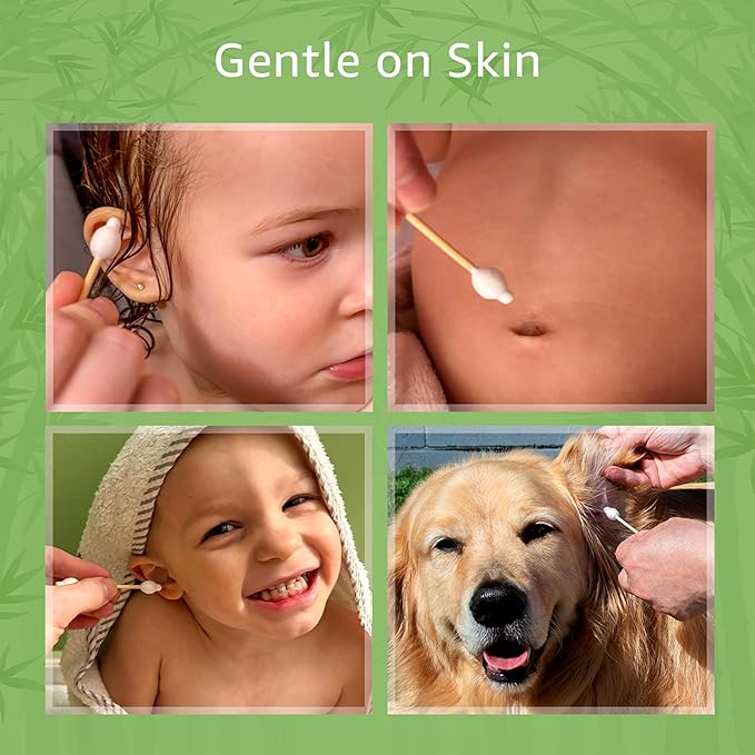 100% Bamboo Cotton Swabs for Ears - Image 6
