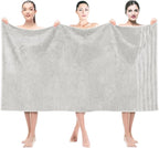 American Soft Linen 35x70 Jumbo Large Bath Towel, 600 GSM 100% Cotton Turkish by AmericanSoftLinen