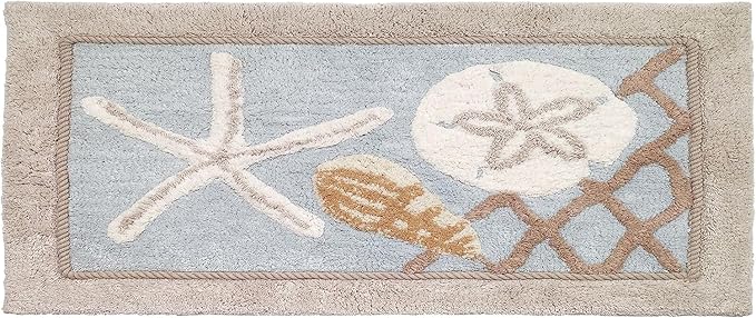 Avanti Linens - Bathroom Rug, Soft & Absorbent Bath Mat, Beach Inspired by AvantiHomeSince1969