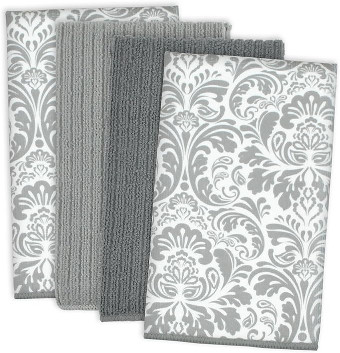 DII Cleaning Collection Multi-Purpose Microfiber, Dishtowel Set by DII