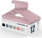 Neaties Super Heavy Duty Clothes Hangers 12 Pack – Made in The USA - 10lb by NeatiesHangers