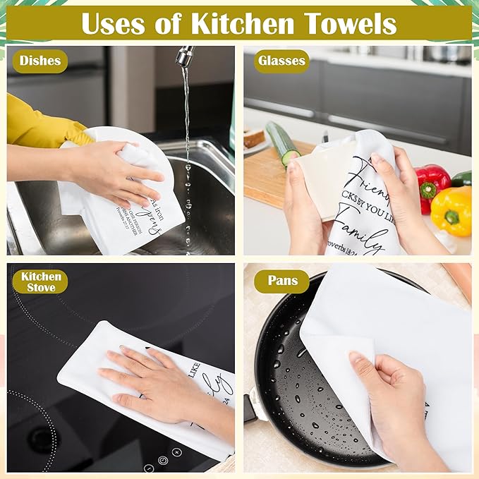 R HORSE Christian Friendship Kitchen Dish Towels - Image 6