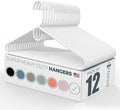 Neaties Super Heavy Duty Clothes Hangers 12 Pack – Made in The USA - 10lb by NeatiesHangers
