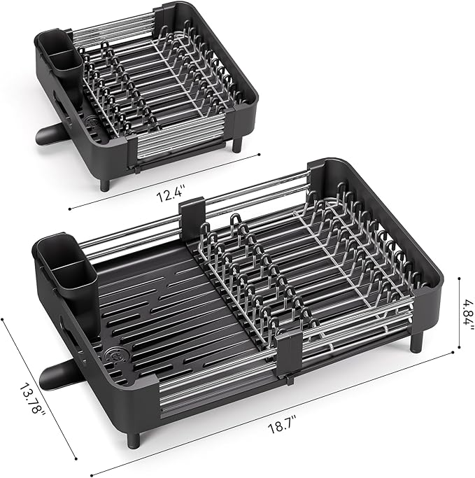 Stainless Steel Dish Drying Rack - Image 6