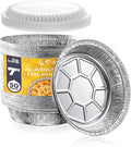 Fit Meal Prep 50 Pack 7" Round Aluminum Foil Pans by FMPBRANDS