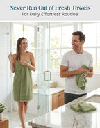 Casa Platino 100% Cotton Hotel Bath Towel Set - Image 5