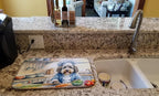 Caroline's Treasures DAC6204DDM Bergamasco Sheepdog The Chef Dish Drying Mat - Image 2