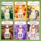 6 Pack Car Air Freshener for Women, Long Lasting Slow-Release Natural Essential - Image 4