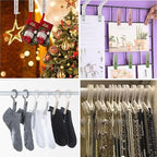 24pcs Laundry Hooks Clip Plastic Clothes Hangers Pins Super Strong Hanger Clips - Image 6
