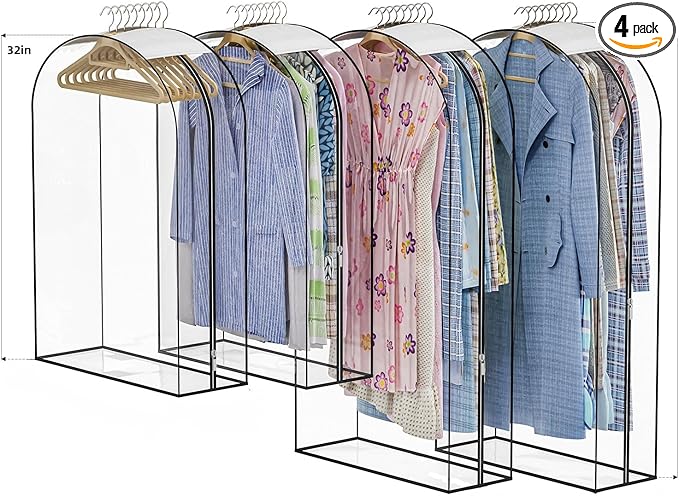 Upgraded Thickened Clear Garment Bags by Unknown
