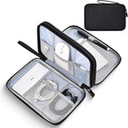 Large Electronics Travel Organizer Case, Electronic Accessories Carry Case by Unknown