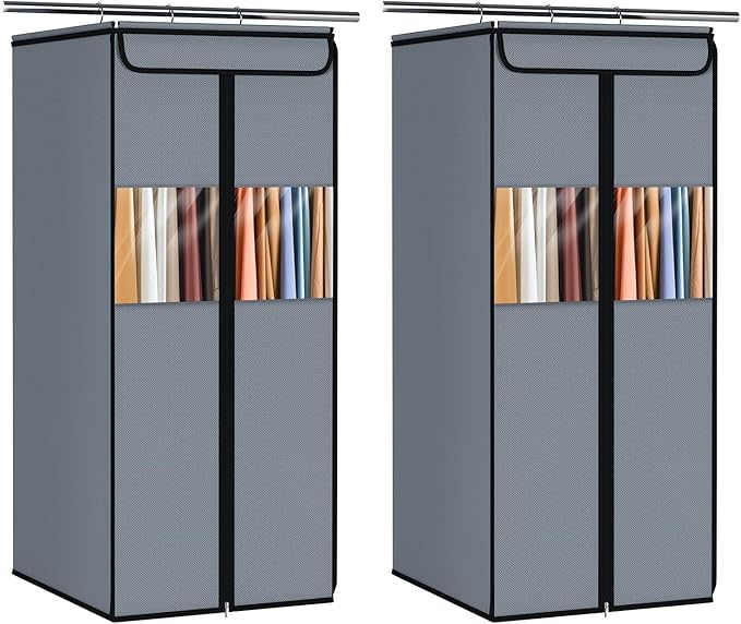 Zilink Garment Bags for Clothes Storage 40" Suit Bags for Closet Storage by Zilink