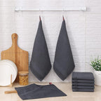 Homaxy 100% Cotton Dish Cloths, 12 Pack - Image 6