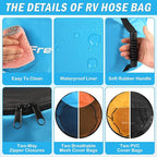 4 Pack RV Sewer Hose Storage, Visible Cover And Two-Way Zipper RV Hose Storage - Image 2