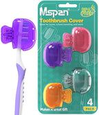 Mspan Electric Toothbrush Head Cover: Sonic Toothbrush Cap Travel Protector by Mspan