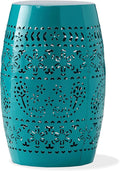 Christopher Knight Home Ruby Outdoor 12" Iron Side Table, Teal by ChristopherKnightHome