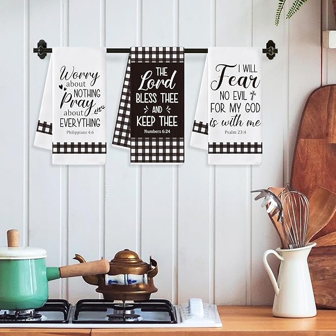 GROBRO7 Bible Verse Hand Towel - Image 5