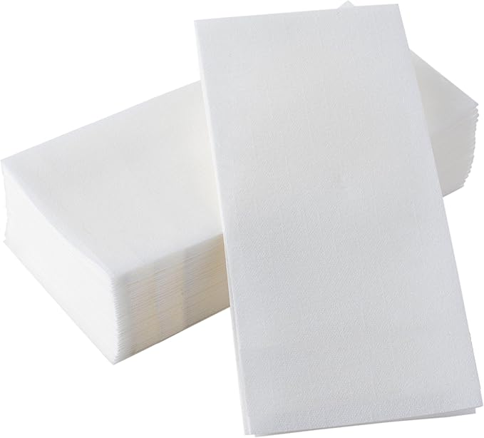 300-Pack BloominGoods Disposable Bathroom Napkins | Single-Use Classic Lite - Image 5