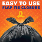 Hefty Easy Flaps Multipurpose Large Trash Bags, 30 Gallon - Image 4