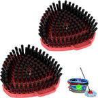 Aifacay Upgrade 2 Pcs Scrubber Mop Heads Replacements by Aifacay