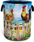 Chicken Laundry Basket Farm Animal Oxford Cloth Laundry Hamper Funny by Unknown