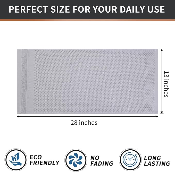 Homaxy 100% Cotton Waffle Weave Kitchen Towels, 13 x 28 Inches Super Absorbent - Image 5