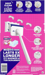 Mr. Clean Magic Eraser Shower & Tub Scrubber, Bathroom Cleaner, All in One - Image 14