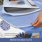 SheeChung Ironing Board Cover and Pad 18“x49”, Thick Scorch Resistant Padding - Image 7