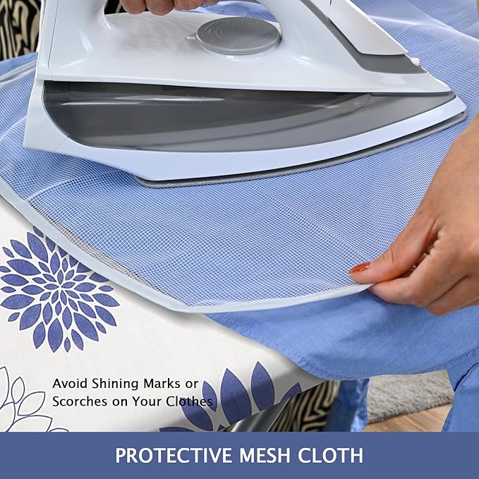 SheeChung 12.5"x32" Small Ironing Board Cover and Pad, Fits Mini Table Top - Image 6