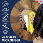 USANOOKS Microfiber Cleaning Cloth Yellow - Image 5