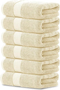 White Classic Luxury Beige Hand Towels by WhiteClassic