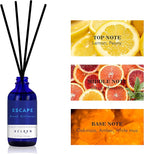 Reed Diffusers Set, 3.7 Oz Scent Diffuser, 6 Reed Diffuser Sticks, Home - Image 4