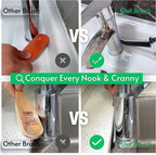 Hard Bristle Crevice Cleaning Brushes - Image 5