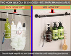 Shower Caddy Hanging Shower Rack SUS304 Stainless Steel Hanging Shower Orangizer - Image 5